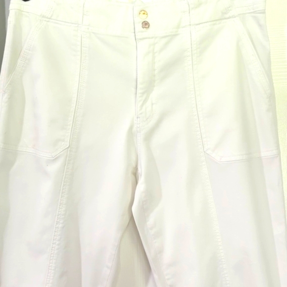 WHBM Mid-Rise Pret-A-Pedi Straight Cropped Pants Size 10 NWT - Picture 4 of 15